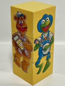 1993 マペッツ カーミット ミスピギー ゴンゾ フォジー ブロックパズル The Muppets マペット マペットショー ジムヘンソン