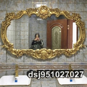 壁掛け鏡 大きいサイズ 78x116cm アンティーク調 珍しい☆高品質 壁掛け 壁掛けミラー ウォールミラー