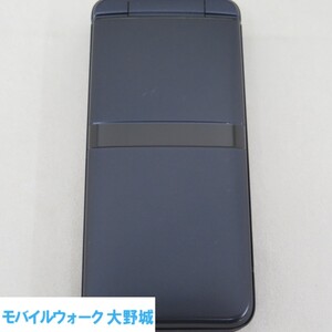 docomo DIGNO ケータイ カメラレス KY-43C ブラック SIMロック解除済 中古品6751