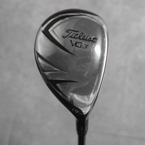 Titleist VG3 ハイブリット 19度 ユーティリティー VGH フレックス/S 右利き タイトリスト 2012年