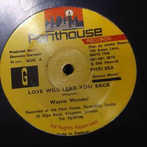 (12inch) Ina Dis Ya Time Riddim Love Will Lead You Back Wayne Wonder from Penthouse(UK盤)