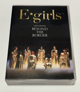 E-girls イーガールズ DVD 3枚組 LIVE×ONLINE BEYOND THE BORDER ビヨンドザボーダー ★即決★