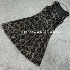 【匿名配送】ENFOCUS STUDIO レース　ノースリーブ　ワンピース