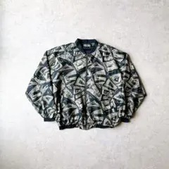 90s vintage archive ナイロンジャケット 総柄