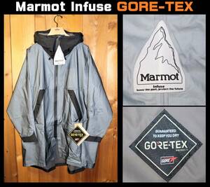 送料無料 特価即決【未使用】 Marmot Infuse ★ GORE-TEX サイレント ポンチョ コート (M) ★ マーモット ゴアテックス 税込定価6万500円