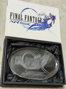 新品未使用 USJ限定 ファイナルファンタジー XR RIDE ガラスクリスタル FF クラウド セフィロス