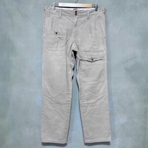 Polo Ralph Lauren ポロラルフローレン SLIM GI FIT British army pants イギリス軍タイプ コットン カーゴパンツ size.W34 L32 ベージュ