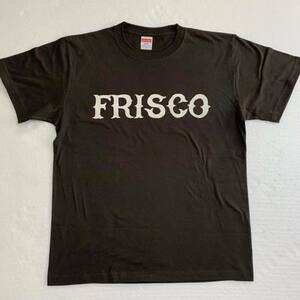 送料無料！★FRISCO★5.6oz・プリントTシャツ★スミクロ★XLサイズ★バイカーにオススメ！★ハーレー乗り