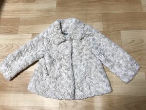 ★ZARA Kids ザラ キッズ ふわふわファーコート 2-3歳 98cm お出かけにも★