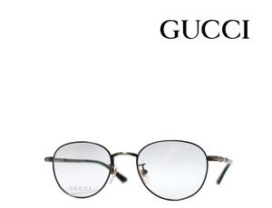 【GUCCI】グッチ　メガネフレーム　GG 1128OJ　002　ブラウン・アンティークゴールド　TITANIUM製　国内正規品