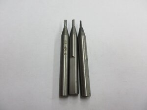 00579　エンドミル　Φ3　２枚刃　3本セット