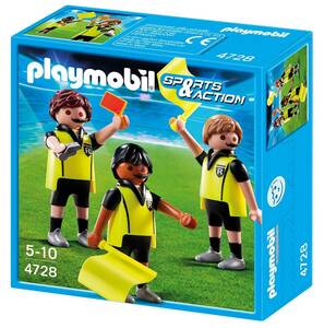 即決！新品 PLAYMOBIL プレイモービル 4728 サッカー 審判