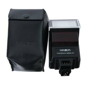 MINOLTA ミノルタ PROGRAM 2800 AF ストロボ フラッシュ 照明 0362590 NT Bランク