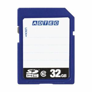 【新品】(まとめ) アドテック SDHCメモリカード32GB Class10 インデックスタイプ AD-SDTH32G/10R 1枚 【×5セット】
