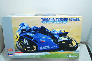 ■　希少！未開封　ハセガワ　1/12　ヤマハ　YZR500　(0WA8)　” SONAUTO YAMAHA 1989 (ソノート ヤマハ) ”　■