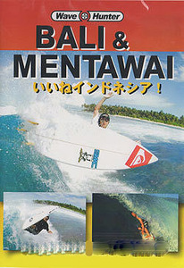 (タイムセール)【WAVE HUNTER シリーズの第一弾】BALI & MENTAWAI (いいねインドネシア！)サーフィン DVD　fish 坂口憲二 スプラウト she