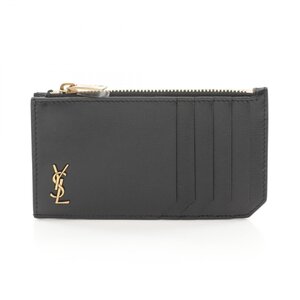 サンローラン TINY MONOGRAM ブランドオフ SAINT LAURENT レザー コインケース レザー メンズ レディース