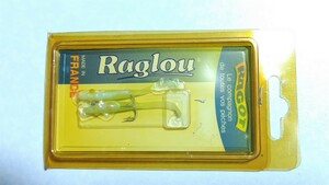 フランス製フック付きスイミングワーム　Raglou　RAGOT　Made in FRANCE　Maria