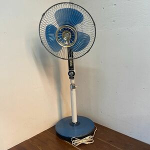 L2040【家財便B】【動作品】 大型扇風機 富士電機 FUJI ELECTRIC YA359 3枚羽 昭和レトロ 希少 アンティーク コレクション