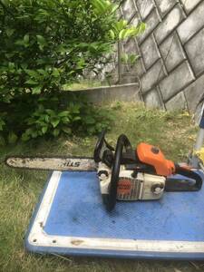 エンジンチェーンソー STIHL MS200 チェーンソー　ジャンク品