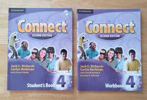 【送料無料】英語 コースブック Connect second ed. ケンブリッジ level4 student