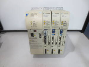 ★YASKAWA 安川電機 サーボ コンバーター VS-656 MR5★サーボアンプ SGDC-10AJA-F (2台)★サーボアンプ SGDC-15AJA-F★