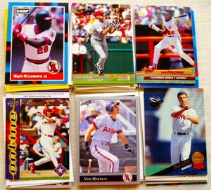 激安超特価70枚以上◆カリフォルニアエンゼルスセット◆TOPPS SCORE UPPER DECK まとめ 大量 ロサンゼルスエンジェルス アナハイム