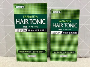 D671 新品未開封 大中2個セット TikTokで話題の髪が伸びる!? 柳屋 ヘアトニック 超爽快 薬用育毛 240ml&360ml 医薬部外品