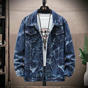 A9913☆新品秋 物 メンズ ジャケット デニムジャケット ジャンパー アウター Gジャン ブルゾン ジージャン XLサイズ以上