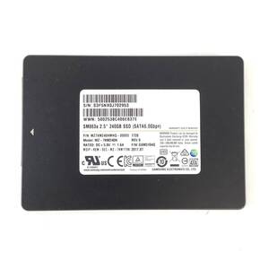 K61219171 SAMSUNG SATA 240GB 2.5インチ SSD 1点 使用時間：1【中古動作品】