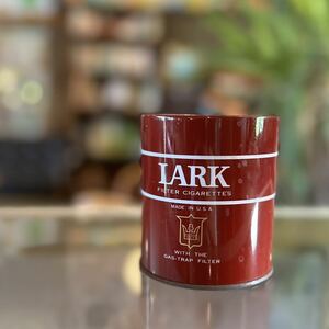 LARK 缶ケース ペン立て 空缶 昭和 当時物 昭和レトロ ラーク たばこ 銘柄 あの頃 