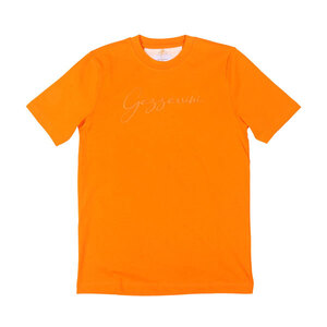 GAZZARRINI（ガッザリーニ） Uネック半袖Tシャツ TE60GR オレンジ XL 31540 【S31541】 uts2410