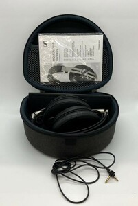 S012-SG3-435 SENNHEISER ゼンハイザー MOMENTUM ワイヤレスヘッドフォン M3ABETXL ケース付き ※通電・音出し確認済