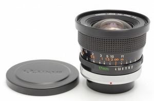 ★美品★ Canon FD 17mm F4 Lens キヤノン レンズ 完動 ◆567