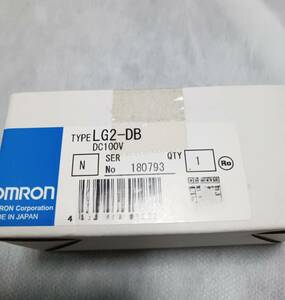 OMRON LG2-DB DC100V　２個 未使用品