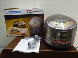 ②【店頭展示未使用品】象印 ZOJIRUSHI NS-YMH18-TA [マイコン炊飯器/220-230V] 海外仕様 日本製