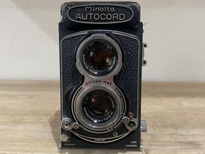 1円スタート 二眼レフカメラ 二眼レフ カメラ フィルムカメラ MINOLTA ミノルタ AUTOCORD 1:32 f=75mm 1:35 f=75mm 趣味 実用 撮影 記念