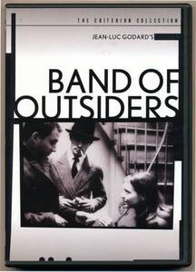 中古DVD ジャン＝リュック・ゴダール はなればなれに Band Of Outsiders クライテリオン 特典映像多数 US盤 NTSC リージョン1