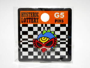 ヒステリックミニ HYSTERIC MINI LOTTERY ラバー ピンバッジ ピンズ