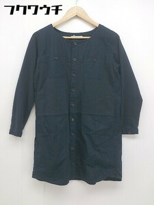 ◇ BEAMS HEART ビームス ハート 長袖 ジャケット コート ネイビー系 レディース