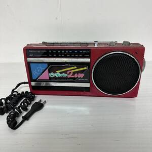 H94★ SANYO ラジオカセットレコーダー MR-A4 昭和レトロ