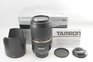[美品] Tamron タムロン SP 70-300mm F/4-5.6 Di VC USD A005 ニコンマウント #1599