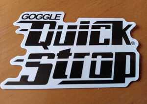 ☆100円スタート！PVC防水ステッカー　GOGGLE Quick Strop 新品！☆