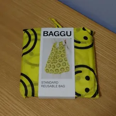 BAGGU エコバッグ　スタンダード　新品未使用　イエローハッピー