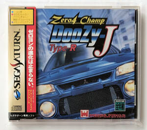 ゼロヨンチャンプ ドゥージージェイTYPE-R ZERO 4 CHAMP DOOZY-J TYPE R ★ SS セガサターン SEGA SATURN