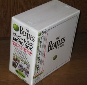 新品未開封！初回白帯び盤・リマスター仕様・ビートルズ（The Beatles）・13CD・「THE BEATLES IN MONO BOX」