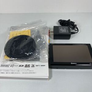 SSD ポータブルナビゲーション SANYOサンヨー Gorilla ゴリラ NV-JM525DT