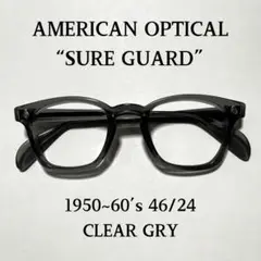 50s AMERICAN OPTICAL 46/24 SURE GUARD 眼鏡