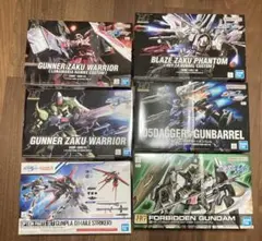 SEED系　HG ガンプラ　まとめ売り6点