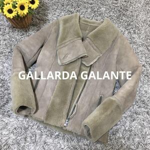 GALLARDA GARANTE ムートンレザージャケット ベージュ カーキ